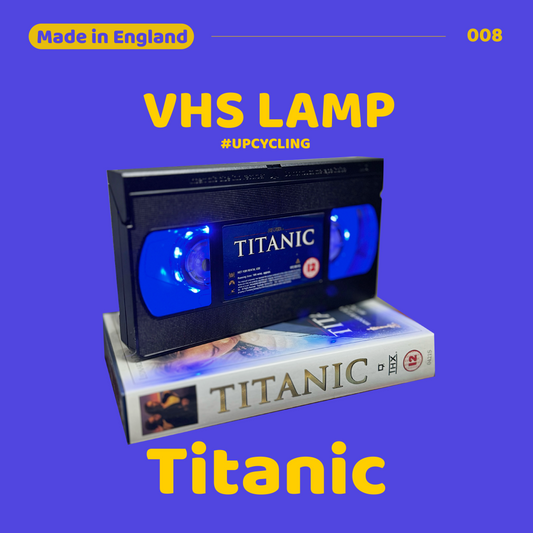 VHS Lamp 重製錄影帶 床頭燈 - Titanic