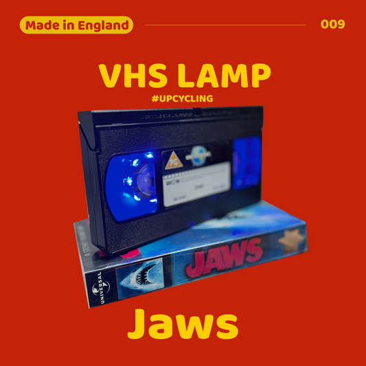 VHS Lamp 重製錄影帶 床頭燈 - JAWS